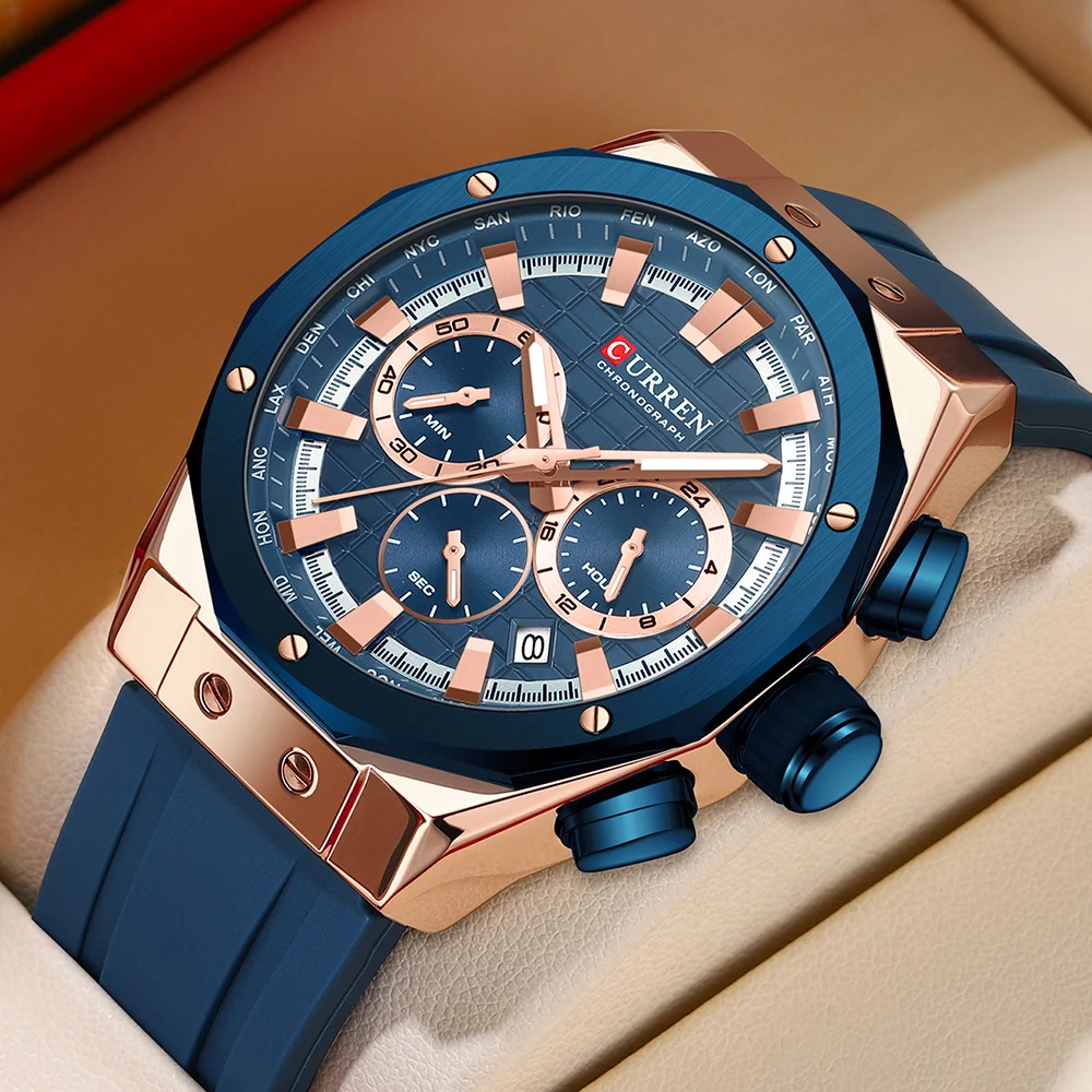 Luxury Watch Audemars Piguet - CURREN Luxury Brand High Quality Chronograph