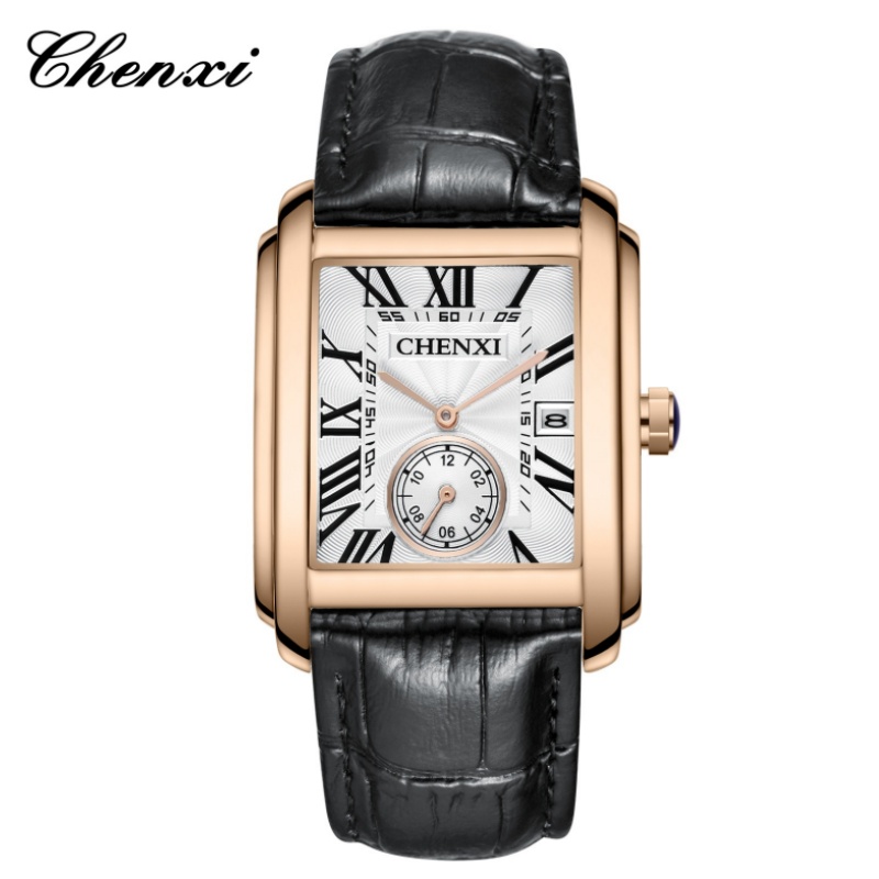 Luxury Watch Audemars Piguet - CHENXI 8216 Fashion Classic Square Brown