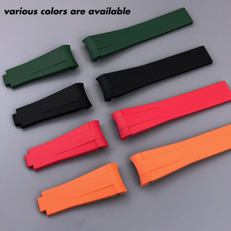 Luxury Watch Green Dial - 18mm 19mm 20mm 21mm 22mm Rubber