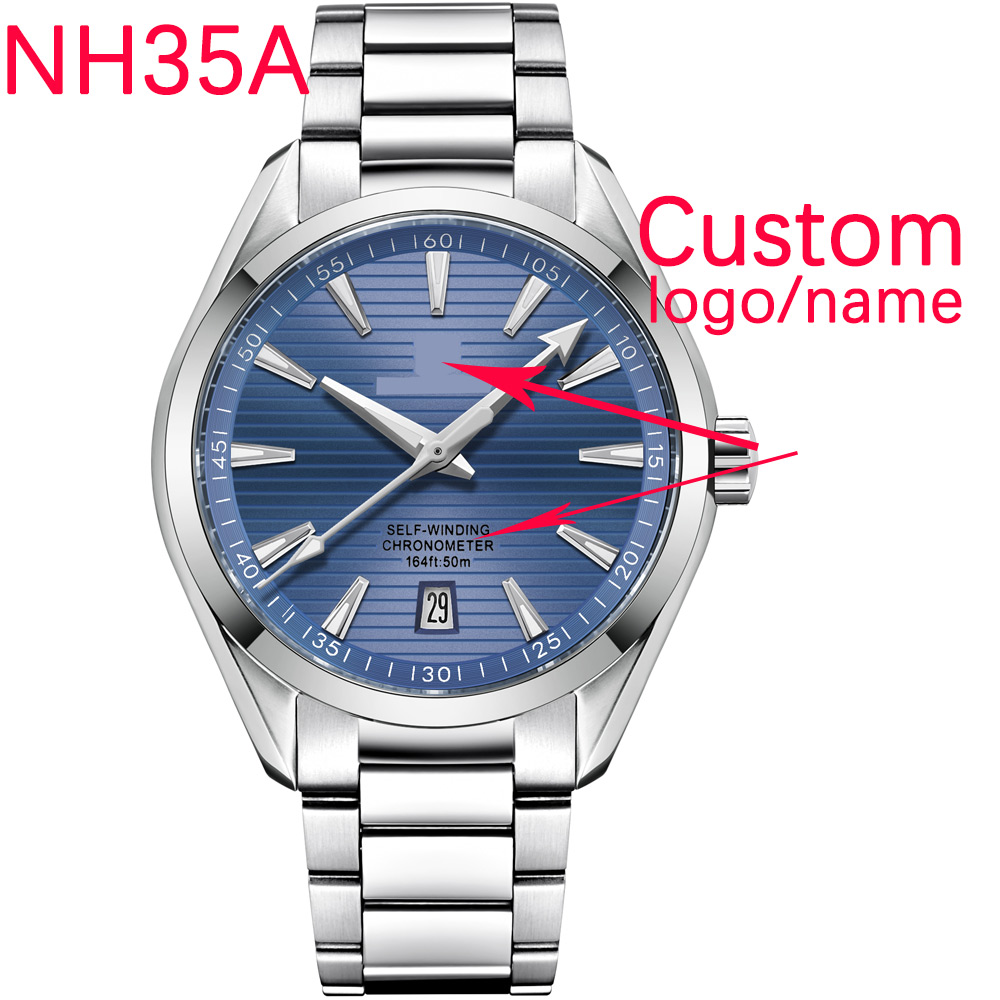 Luxury Watch Market - Luxury NH35 Movt Custom Logo 41mm