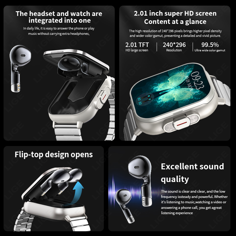 NFC BT Call Headset 2 in 1 Sma - огляд і ціна Luxury Watch Korea
