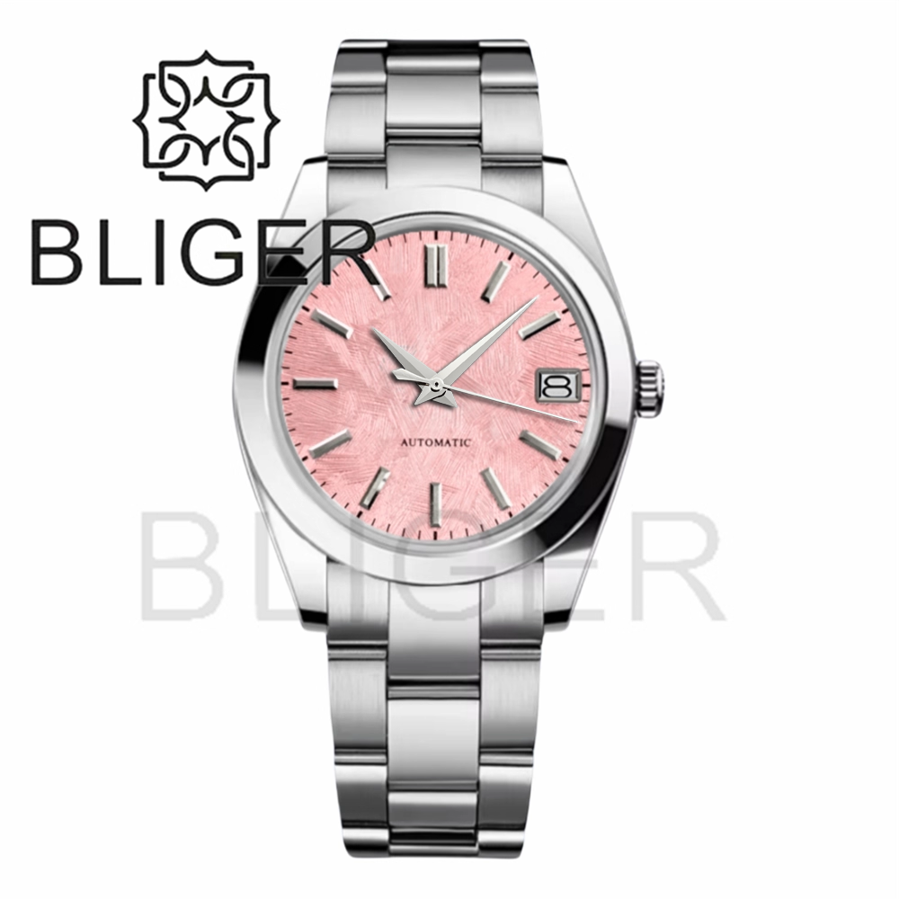 BLIGER 36mm39mm Custom logo Gr - огляд і ціна Luxury Watch Green Dial
