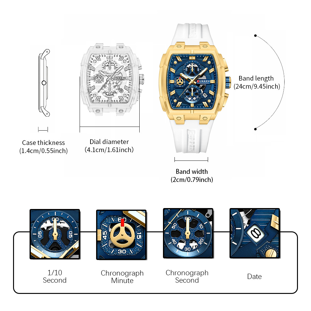 CURREN Luxury Vintage Watch fo - огляд і ціна Luxury Watch Market