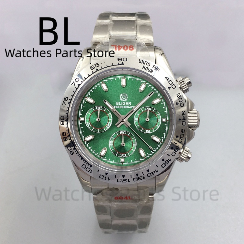 BLIGER 39mm Luxury Green Dial  - огляд і ціна Luxury Watch Green Dial