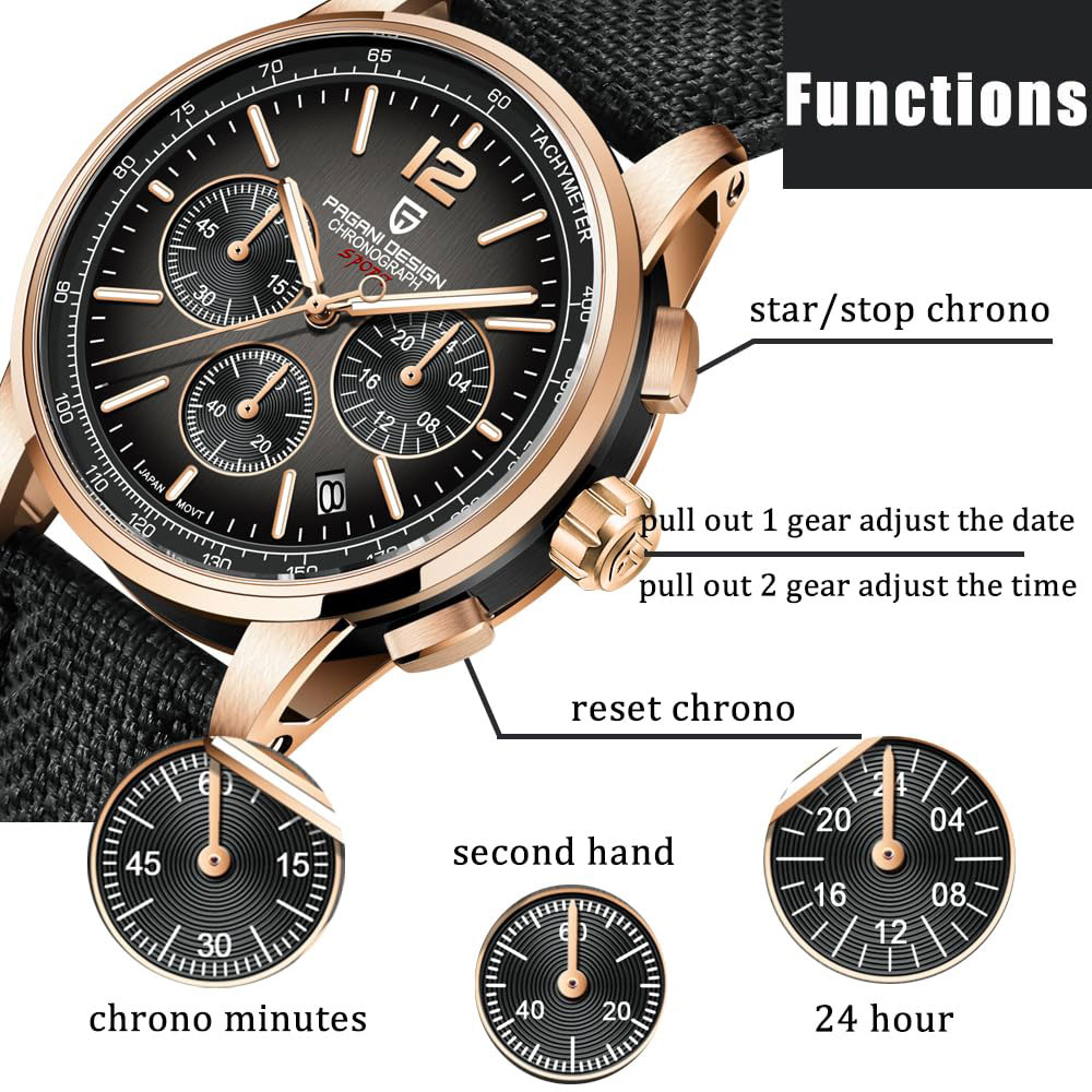 PAGANI DESIGN New Mens Watch 4 - огляд і ціна Luxury Watch Market