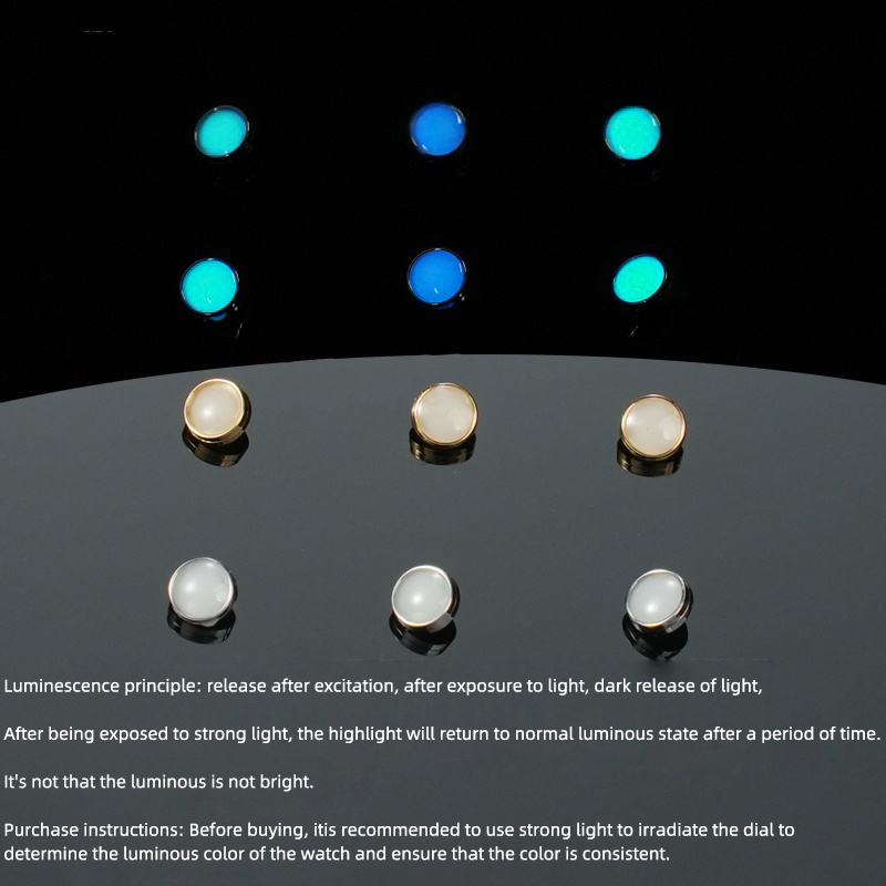2.3x0.45mm Luminous pip For Se - огляд і ціна Luxury Watch Green Dial