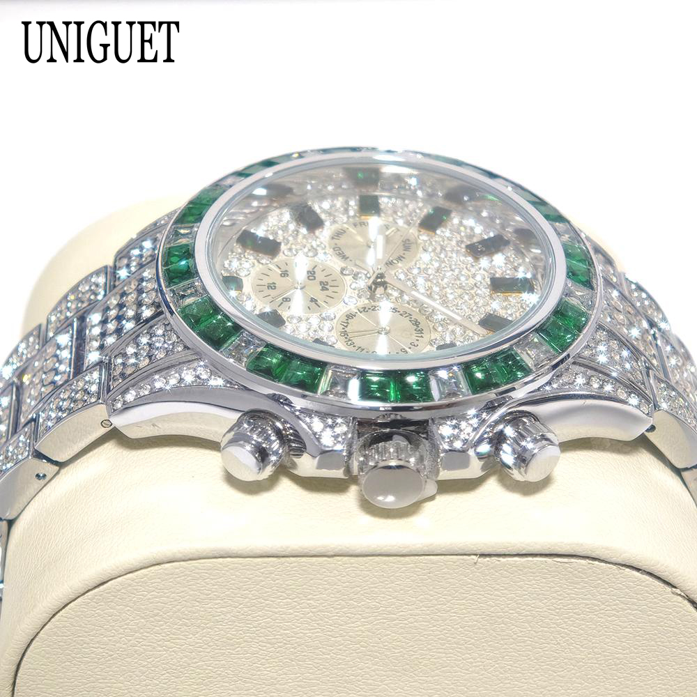 Hot Fashion Green Watches Men  - огляд і ціна Luxury Watch Green Dial
