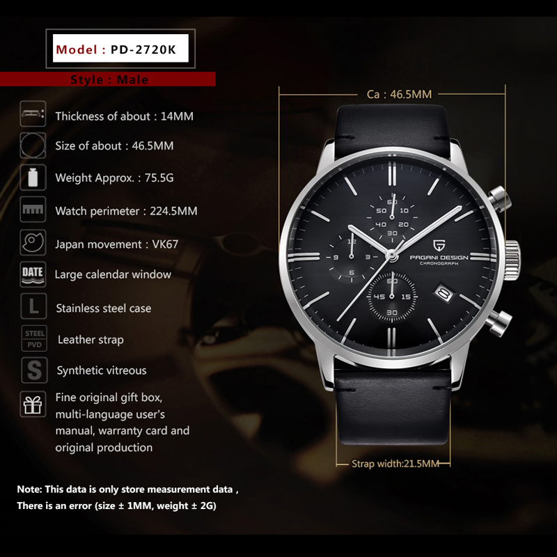 2026 New PAGANI DESIGN Brand L - огляд і ціна Luxury Watch Audemars Piguet