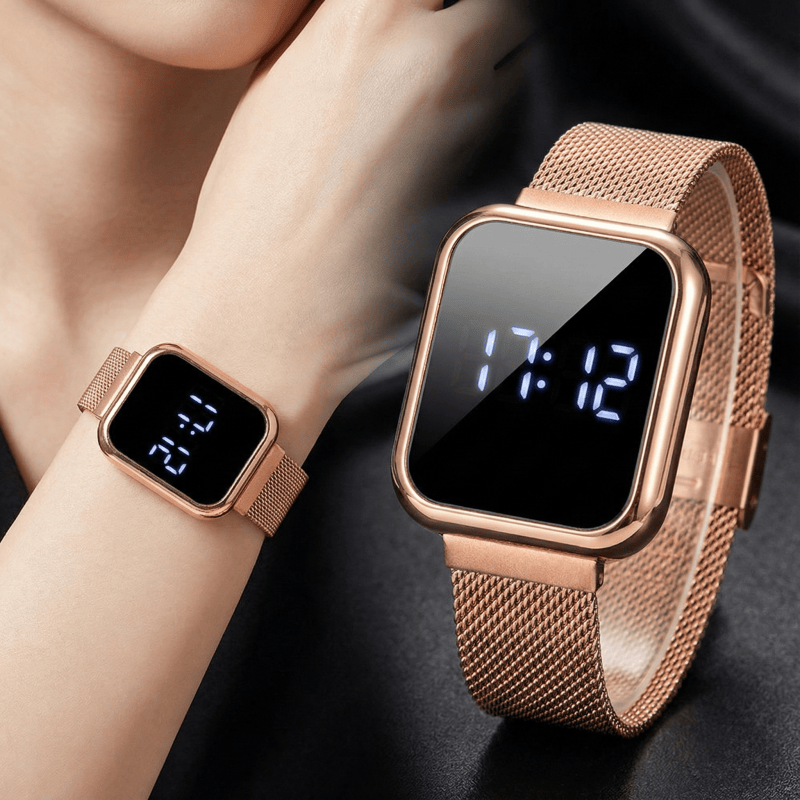 Fashion Rectangle Digital Watc - огляд і ціна Luxury Watch Market