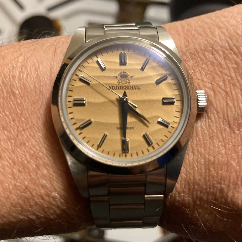 ADDIESDIVE New 36MM Quartz Wat - огляд і ціна Luxury Watch Drawing