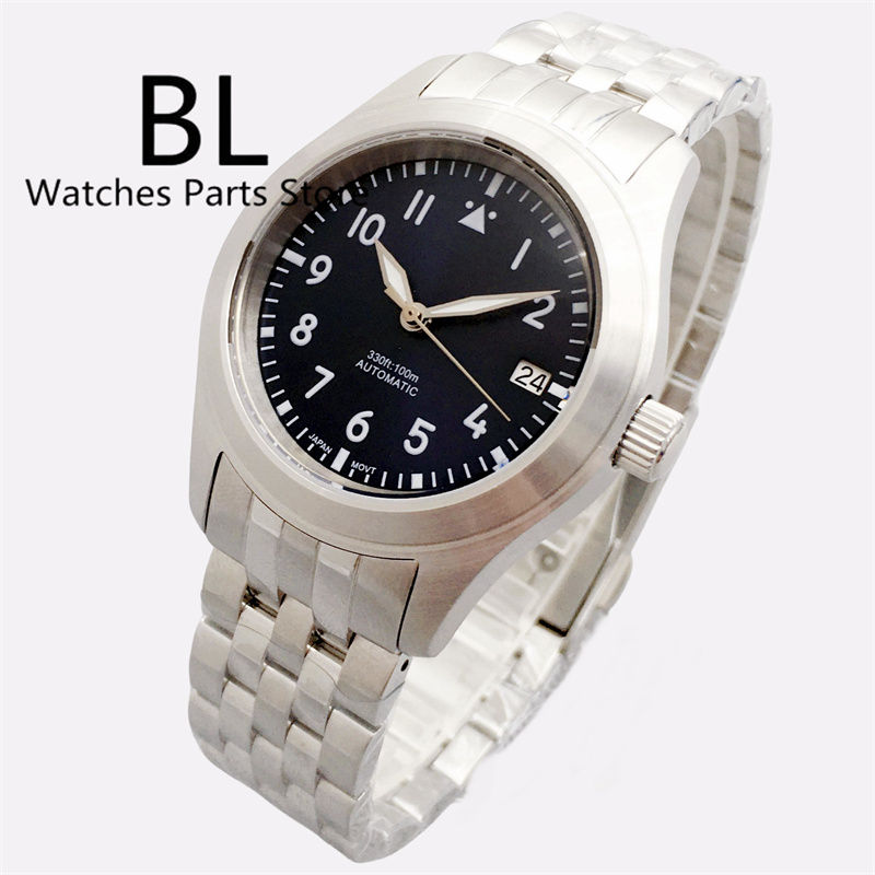BLIGER 36mm/39mm Pilot Style N - огляд і ціна Luxury Watch Green Dial