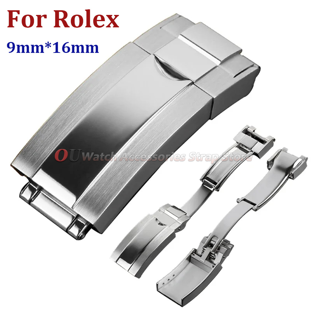 9mmx16mm Stainless Steel Deplo - огляд і ціна Luxury Watch Cheap